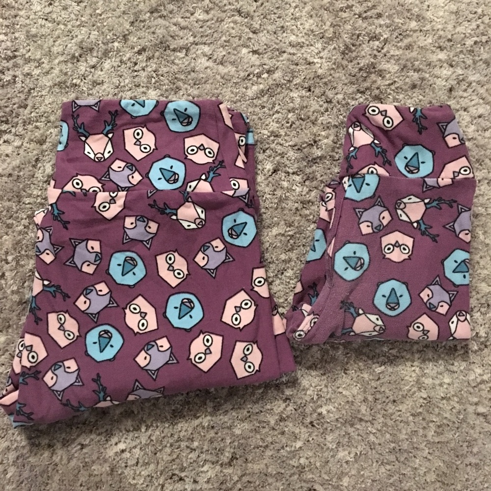 Mother daughter matching LLR leggings